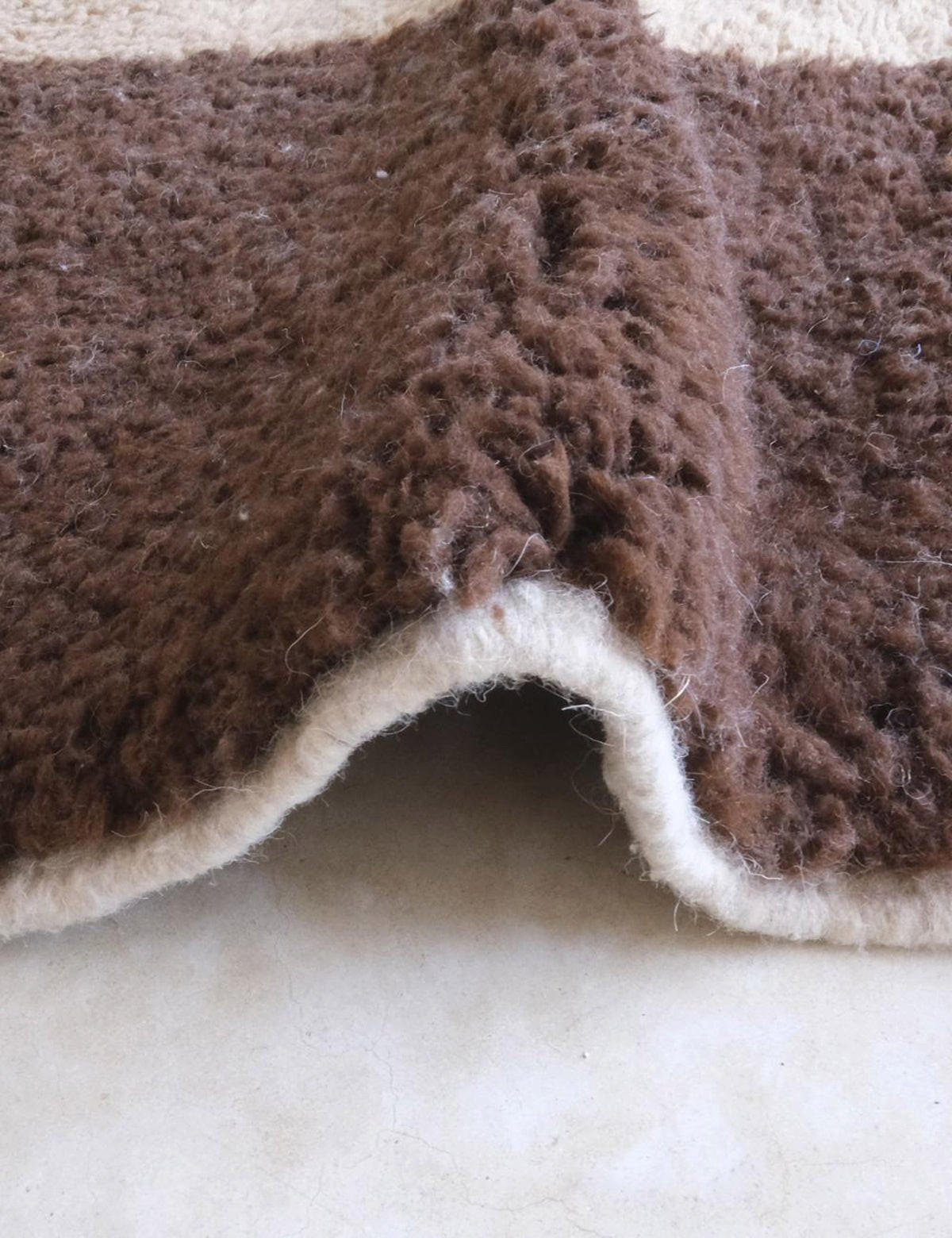 BERBERTEPPICH grafisch Wolle 300x 402 cm - Multicolor, Naturmaterialien (300/402cm) - AFK Living