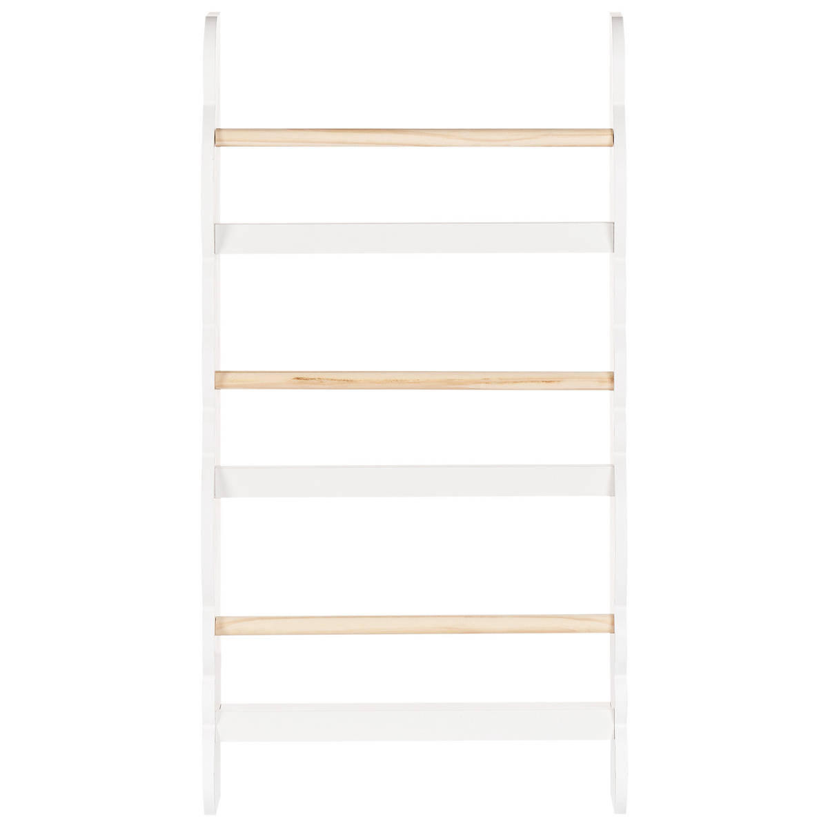 RAFT DE PERETE 80 cm alb Rigolet - alb, compozit lemnos (43/80/14cm) - Beliani