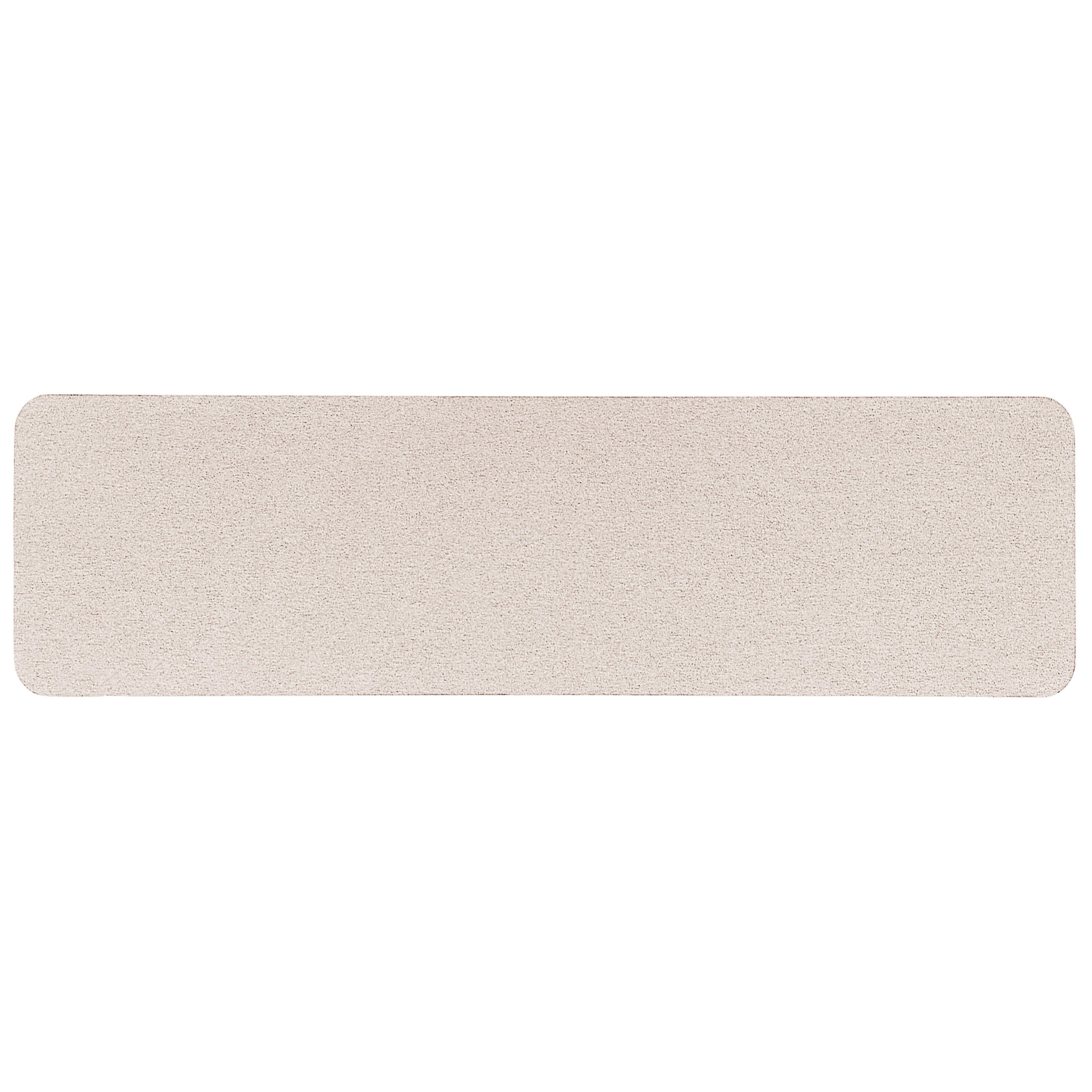 SCHREIBTISCHTRENNWAND 160 x 40 cm Beige Wally - Beige, Textil (160/40/2cm) - Beliani