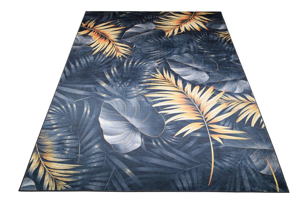 TEPPICH TOSCANA Dunkelblau 200/300 cm - Dunkelblau, Textil (200/300cm) - Tapiso