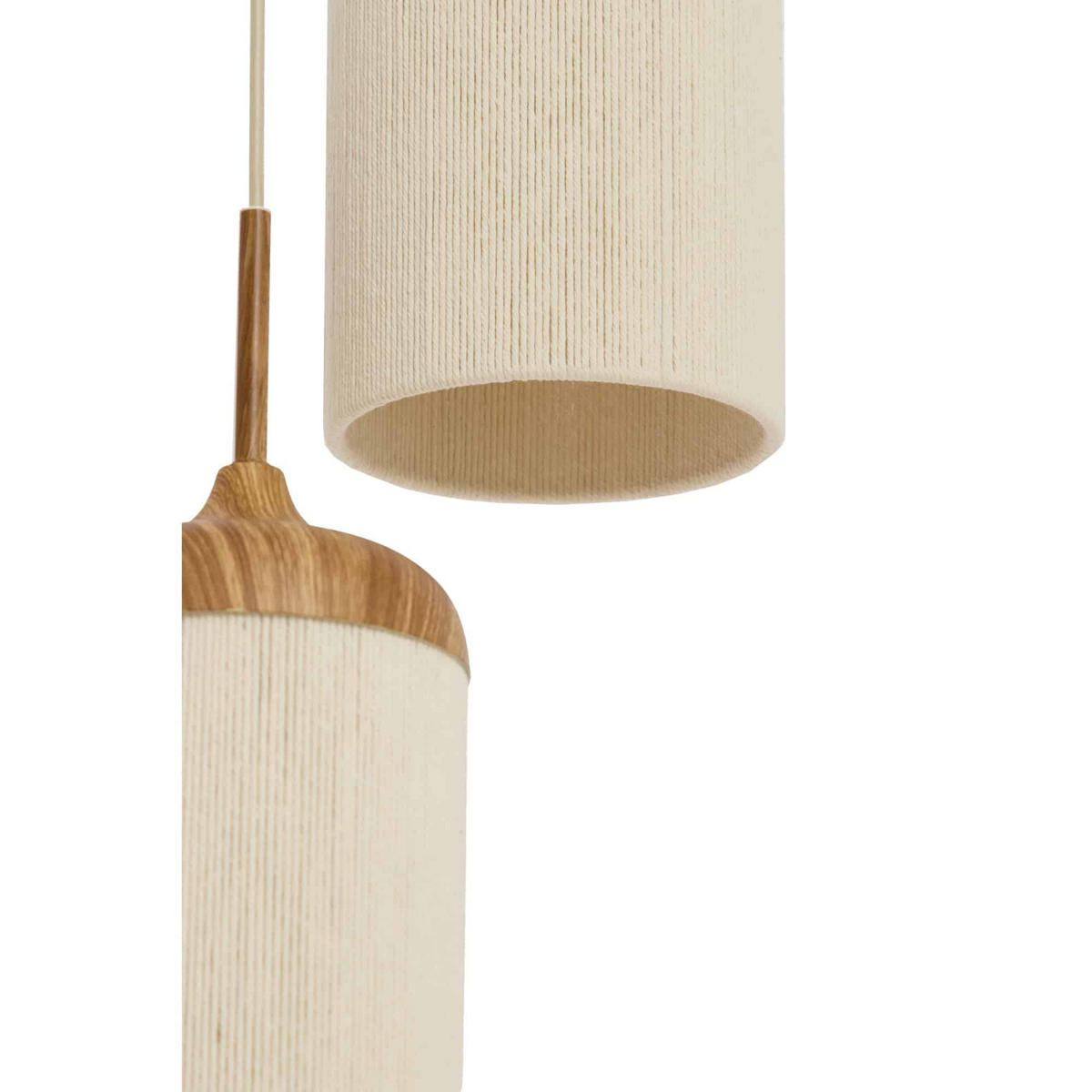HÄNGELAMPE Danialo Braun 35/35/32 cm - Braun, Metall (35/35/32cm) - Light & Living
