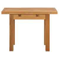 ESSTISCH Eichenfurnier - Eiche Wotan, Holzwerkstoff (90/100/75cm) - ebuy24