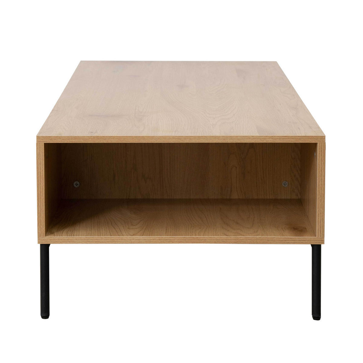 COUCHTISCH, Beigefarbe - Beige, Holz (60/39/120cm) - Oviala