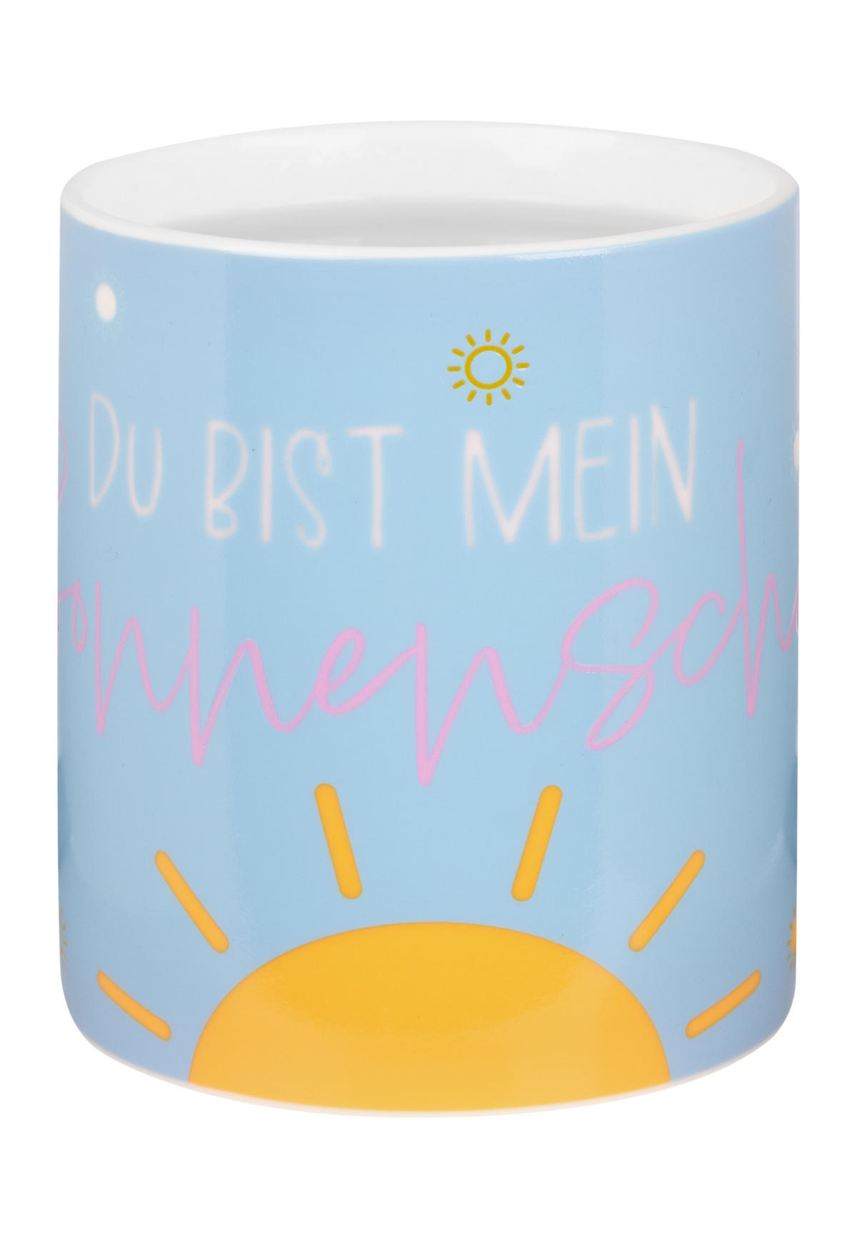 KAFFEEBECHER Du bist mein Sonnenschein Zaubertasse Mehrfarbig 320 ml - Multicolor, Keramik (0.32L) - United Labels