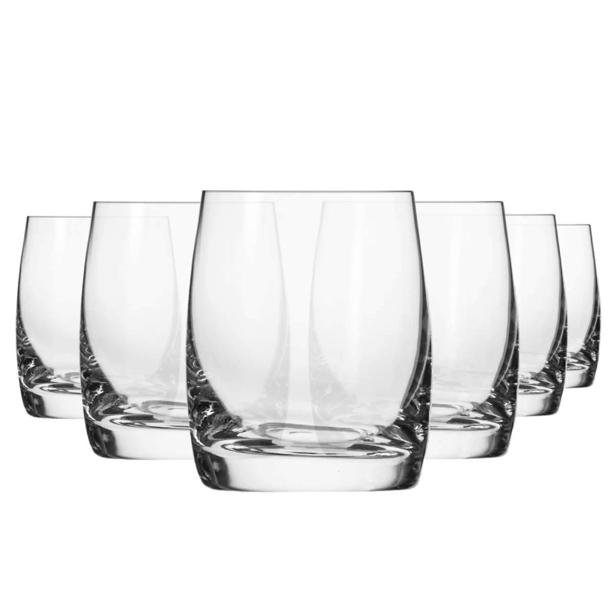 WHISKYGLÄSER, 6er-Set, 250 ml - Transparent, Glas (0.25L) - Krosno Glass