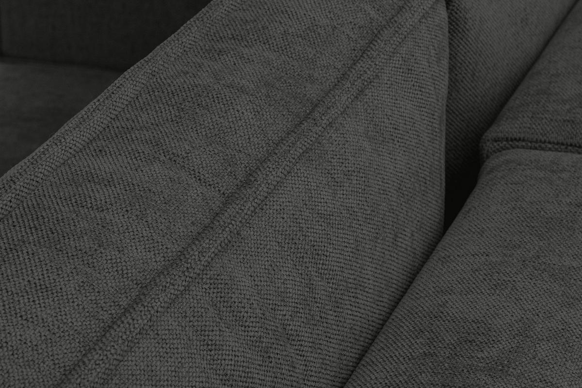 3-SITZER-SOFA NAPI II mit Schlaffunktion, silber - Silberfarben, Textil (244/89/101cm) - KONSIMO®