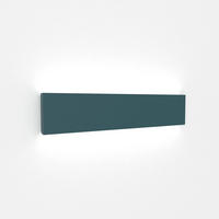 LED-WANDLEUCHTE Band L - Blau, Metall (50.4/11/3.6cm) - Lumicom