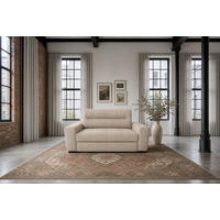 2-SITZER Carlisle Chenille Beige 183/97/93 cm - Taupe, Kunststoff/Textil (183/93/97cm) - foamnova