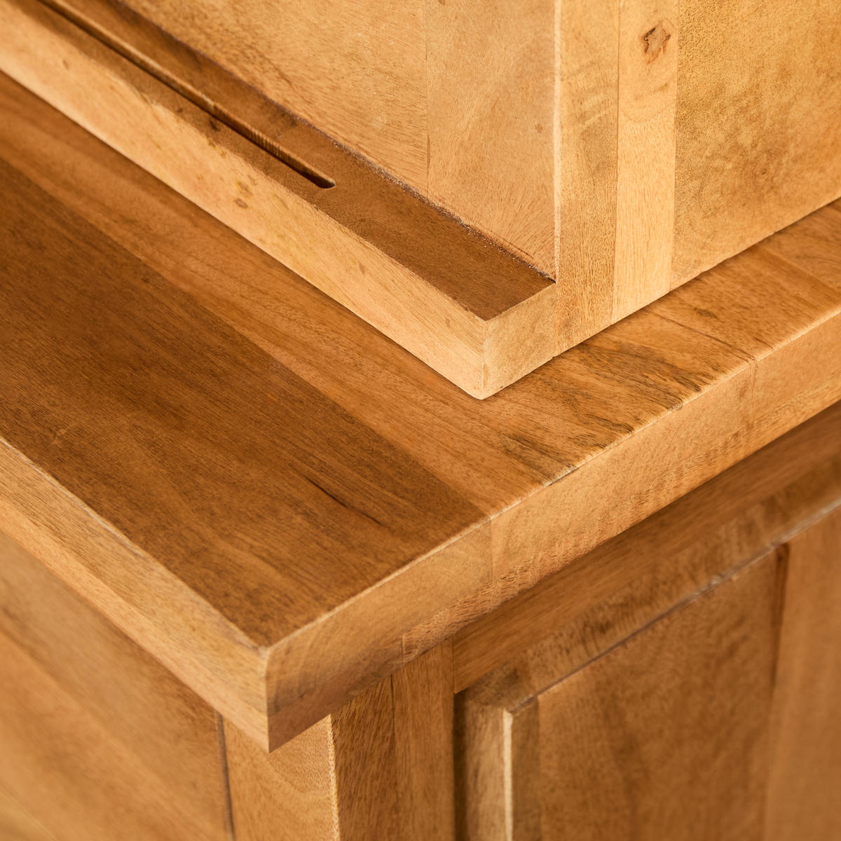 VITRINE Nashville Braun 45/120/220 cm - Braun, Holz (120/220/45cm) - Starfurn