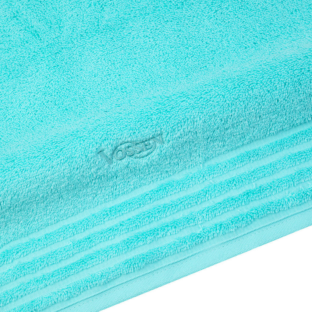 Thumbnail - Vossen Handtuch, Türkis, Textil, Rechteckig, 50x100 cm, Oeko-Tex® Standard 100, Badtextilien, Handtücher