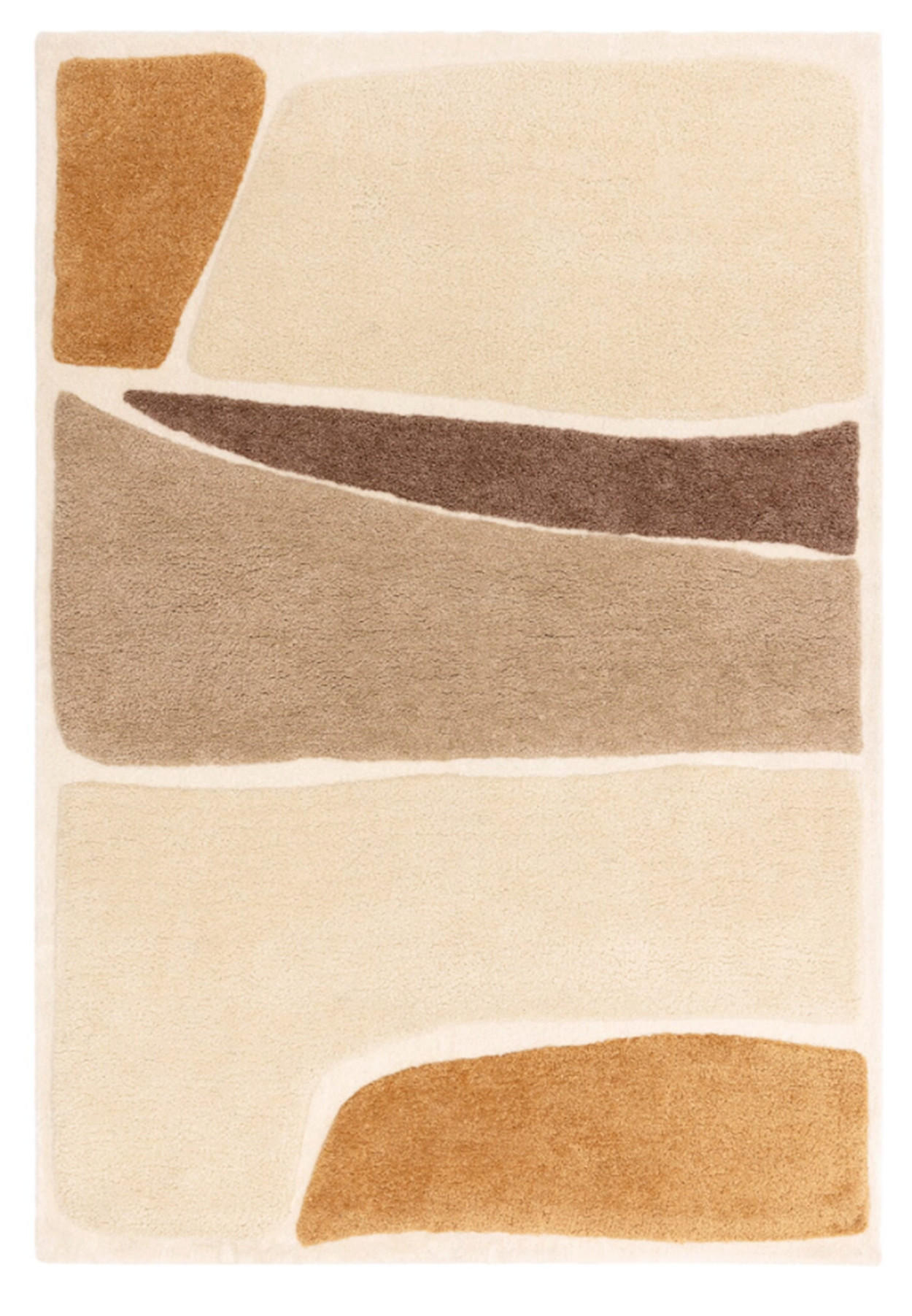 TEPPICH modern Wohn-/Schlafzimmer WELKIN Orange 120 x 170 cm - Orange, Textil (120/170cm) - Novatrend