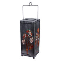 LED AUSSENLEUCHTE Solarleuchte Silber - Silberfarben, Metall (11/11/26.8cm)