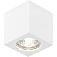 DECKENSTRAHLER Lanter 7/7.5/7 cm - Weiß, Metall (7/7/7.5cm) - ZMH