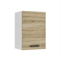 HÄNGESCHRANK SG 40 cm, mit 1 Tür, Sonoma-Eiche - Beige, Holz (40/58/29.6cm) - B BELINI GROUP