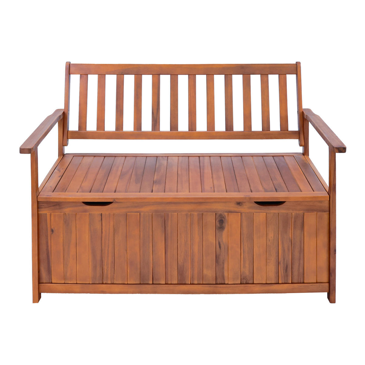 GARTENBANK Avezzano - Akaziefarben, Holz (60/88/130cm) - [en.casa]