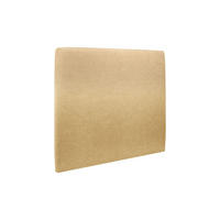 KOPFTEIL gepolstertes – gelber Stoff - 180 cm - Gelb/Beige, Holz (180/120/10cm) - Sommeil de Plomb