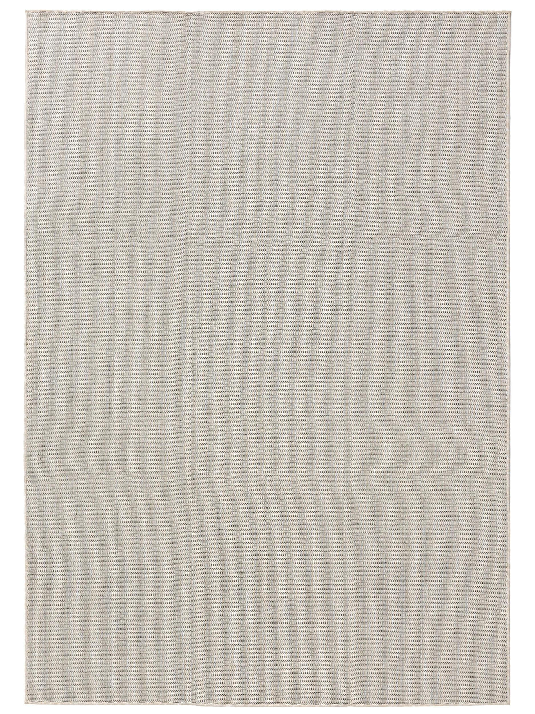 VNÚTORNÝ a vonkajší koberec Lou Biela 160x230 cm - biela, plast (160/230cm) - benuta