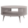 COUCHTISCH Roenni Cashmere - Kaschmir, Holzwerkstoff/Metall (75/75/30cm) - MIRJAN24