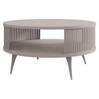 COUCHTISCH Roenni Cashmere - Kaschmir, Holzwerkstoff/Metall (75/75/30cm) - MIRJAN24