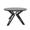 ESSTISCH ausziehbar aus MDF, Schwarz - Schwarz, Holzwerkstoff (100/100/76cm) - Idohome