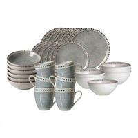 KOMBI-SET Natura Grau 30-tlg. - Grau, Keramik (2/2/2cm) - Ritzenhoff Breker