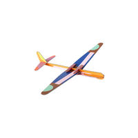 DEKOFIGUR Mobil Segelflugzeug 8/36.5 cm - Multicolor, Wellpappe (8/36.5/47cm) - KUNSTLOFT