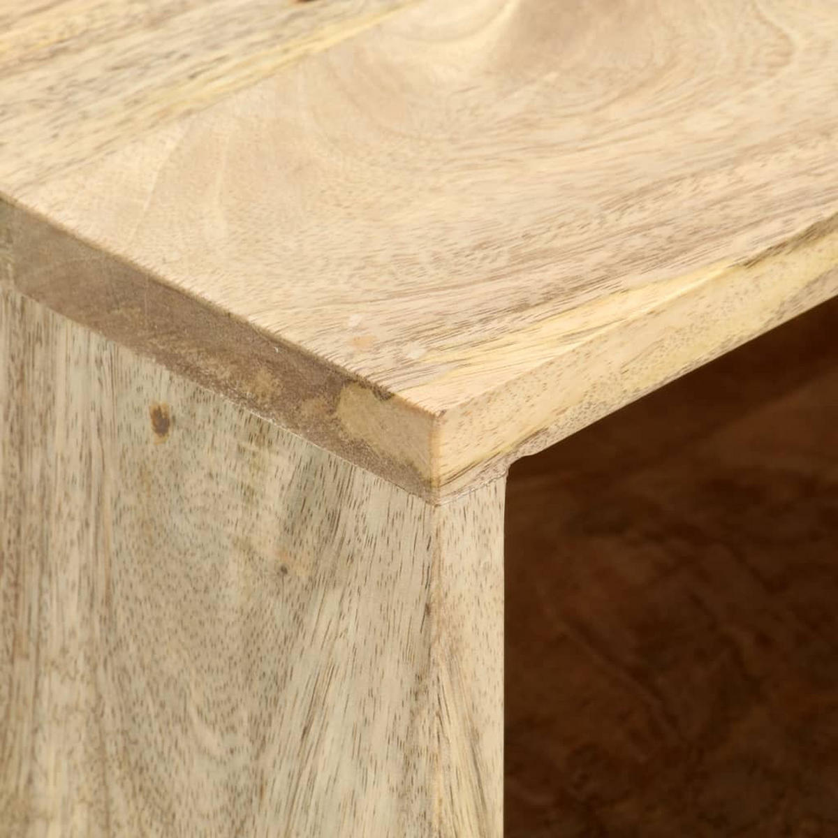 COUCHTISCH 90×50×40 cm Massivholz Mango - Braun, Holzwerkstoff (90/50/40cm) - furnicato