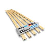 ERSATZ-FEDERHOLZLEISTEN aus Schichtholz im 5er Set passend für viele gängige Lattenroste - Eichefarben, Holz/Holzwerkstoff (3.4/90cm) - Betten-ABC