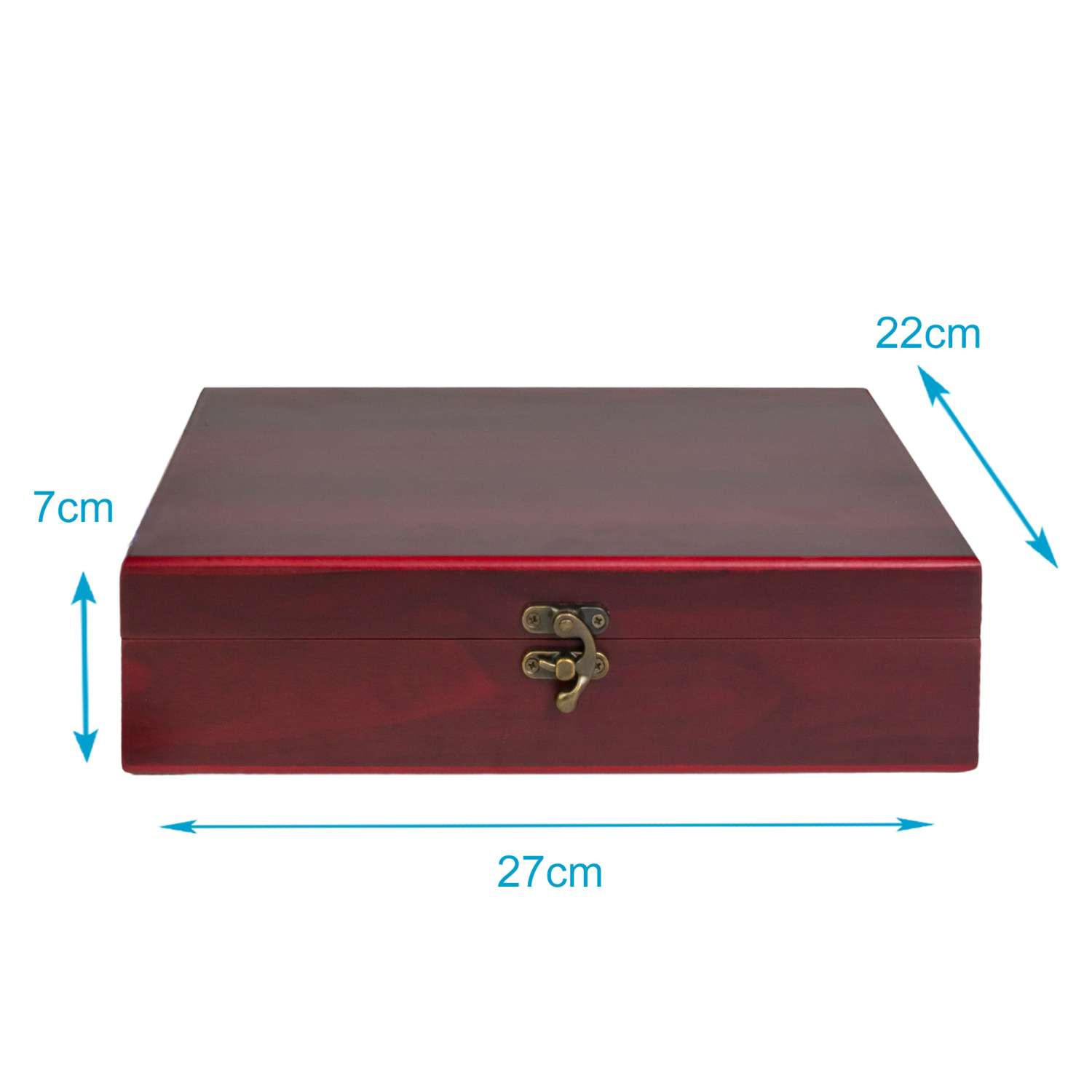 SOMMELIER WEIN SET (9-tlg.) mit Korkenzieher - Rot, Metall (27cm) - Intirilife