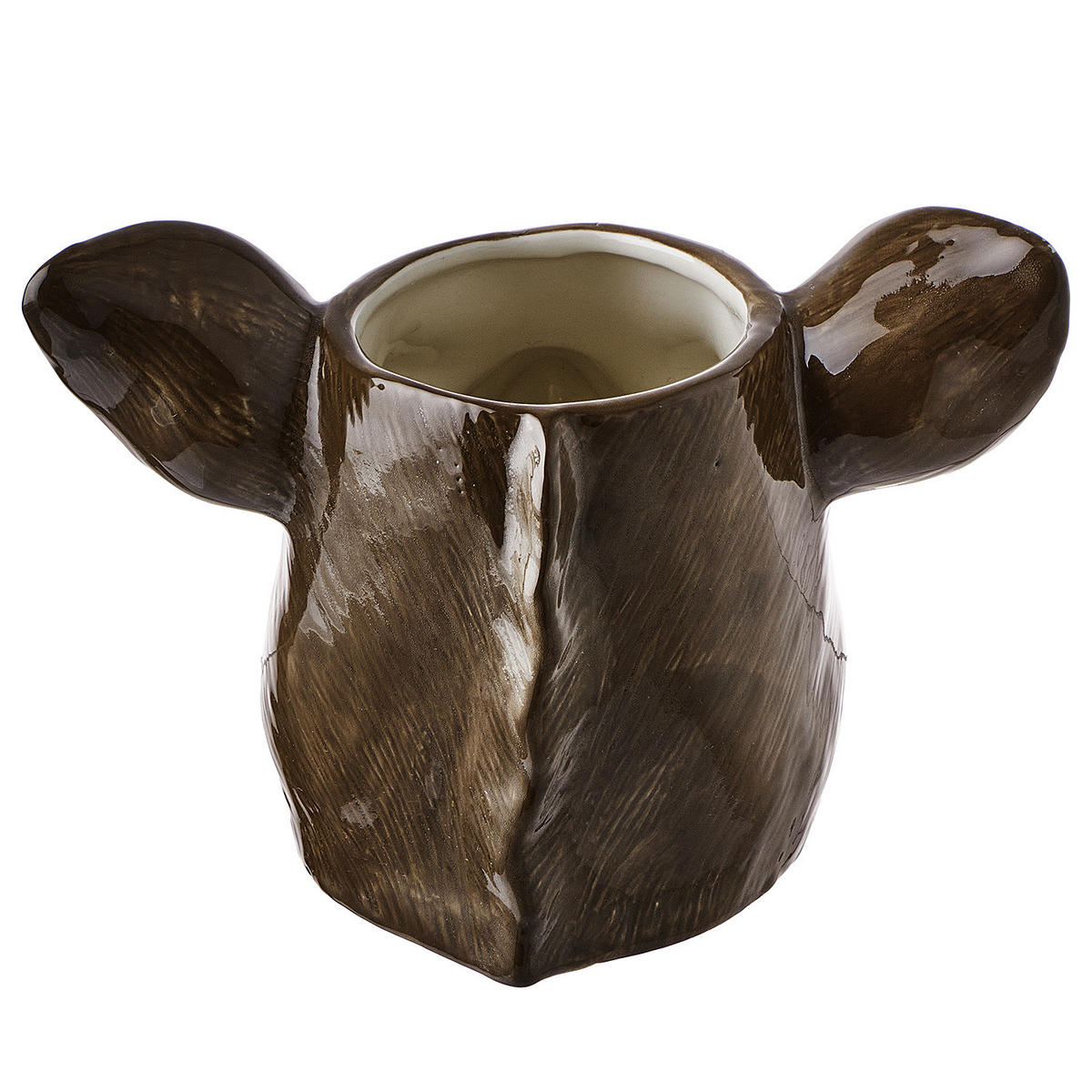 BLUMENTOPF Enchanted Forest - Dunkelbraun, Keramik (11cm) - Butlers