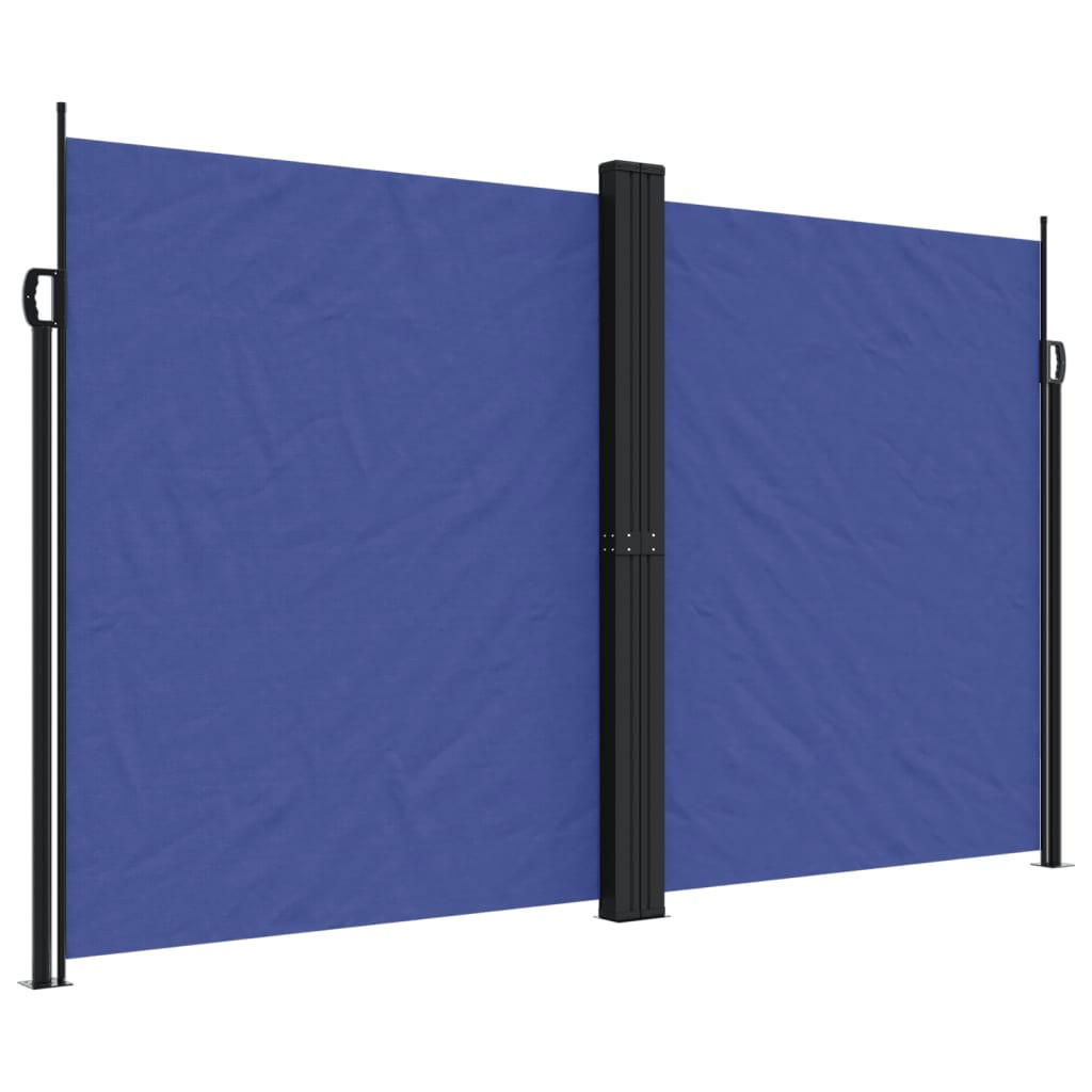SEITENMARKISE Ausziehbar Blau 200x600 cm - Blau, Textil (600/200/600cm) - furnicato