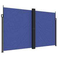 SEITENMARKISE Ausziehbar Blau 200x600 cm - Blau, Textil (600/200/600cm) - furnicato