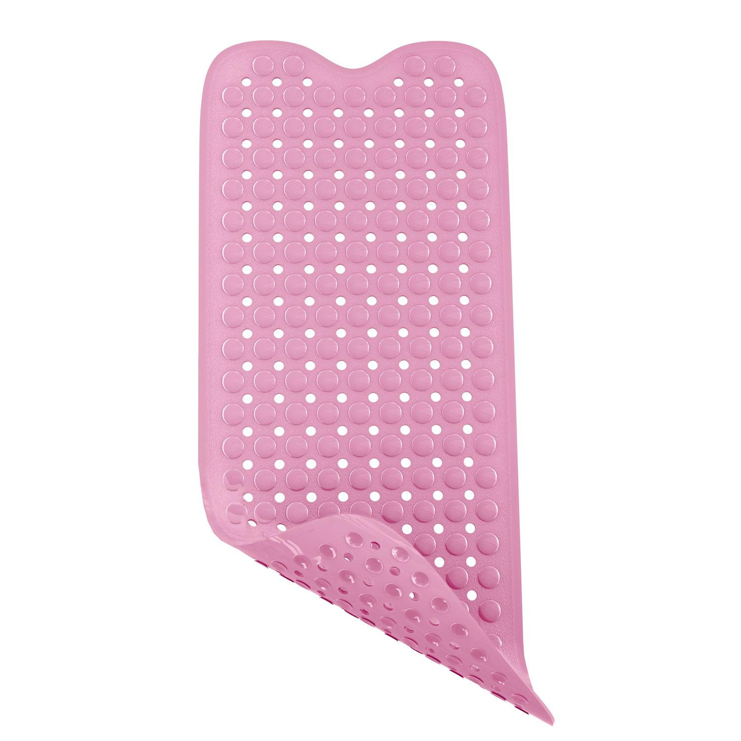 DUSCHMATTE Badewannenmatte 100/40 cm - Pink, Kunststoff (40/100cm) - Intirilife