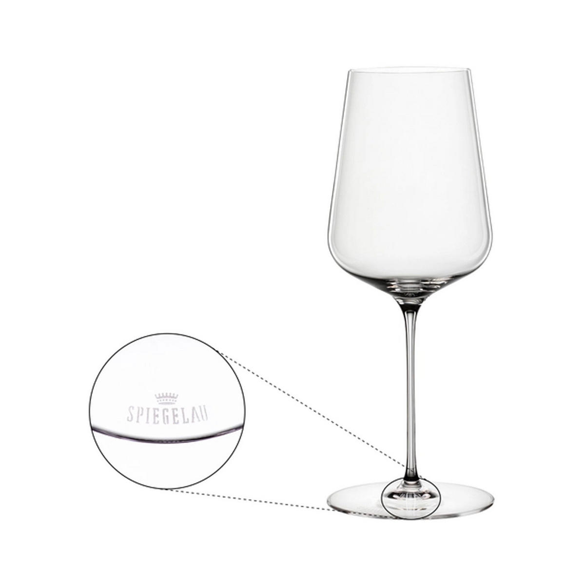 UNIVERSALGLÄSER Definition transparent 550 ml 4er Set - Transparent, Glas (0.55L) - Spiegelau