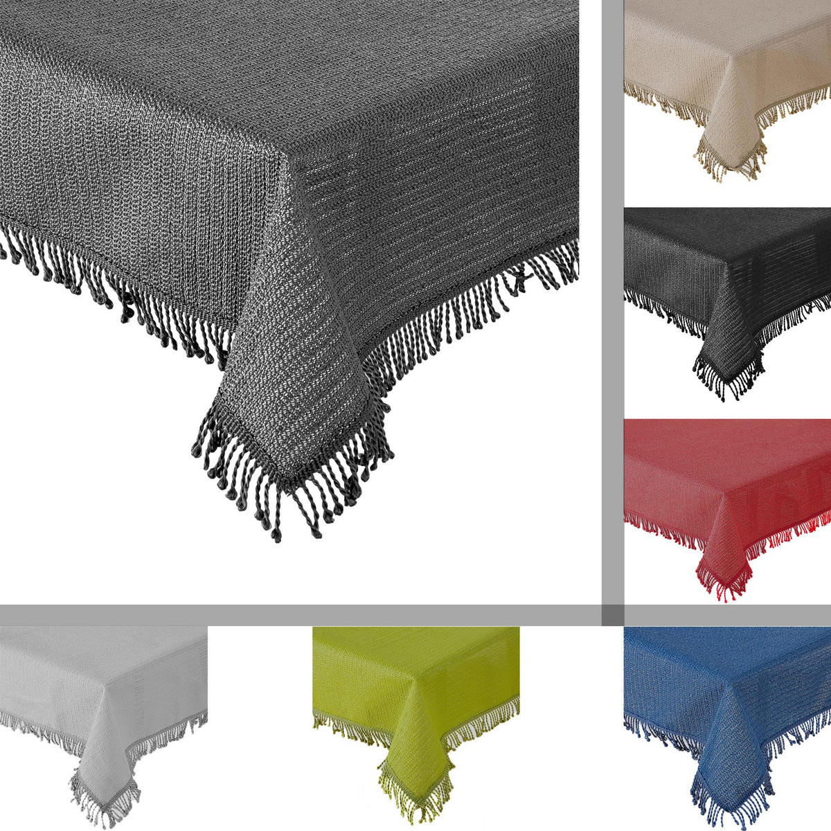 TISCHDECKE Gartentischdecke Grün 130x160 cm Weichschaum - Grün, Textil (130/160cm) - TiborTex