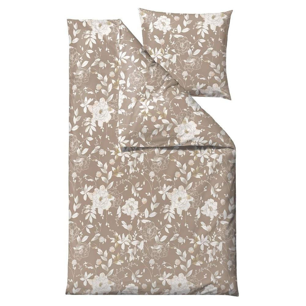BETTWÄSCHE Garden Bloom beige 135/200 cm Baumwolle - Beige, Textil (135/200cm) - Södahl