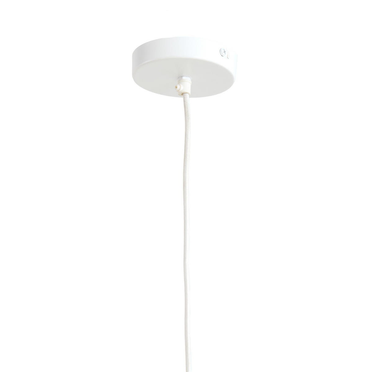 HÄNGELAMPE Lonia Weiß 53/43/18 cm - Weiß, Papier (53/43/18cm) - Light & Living