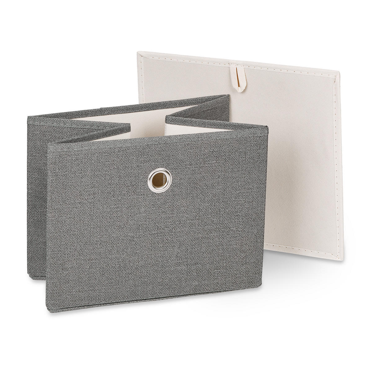 KOMMODE - Multicolor, Holzwerkstoff/Textil (100/54.5/30cm) - Relaxdays