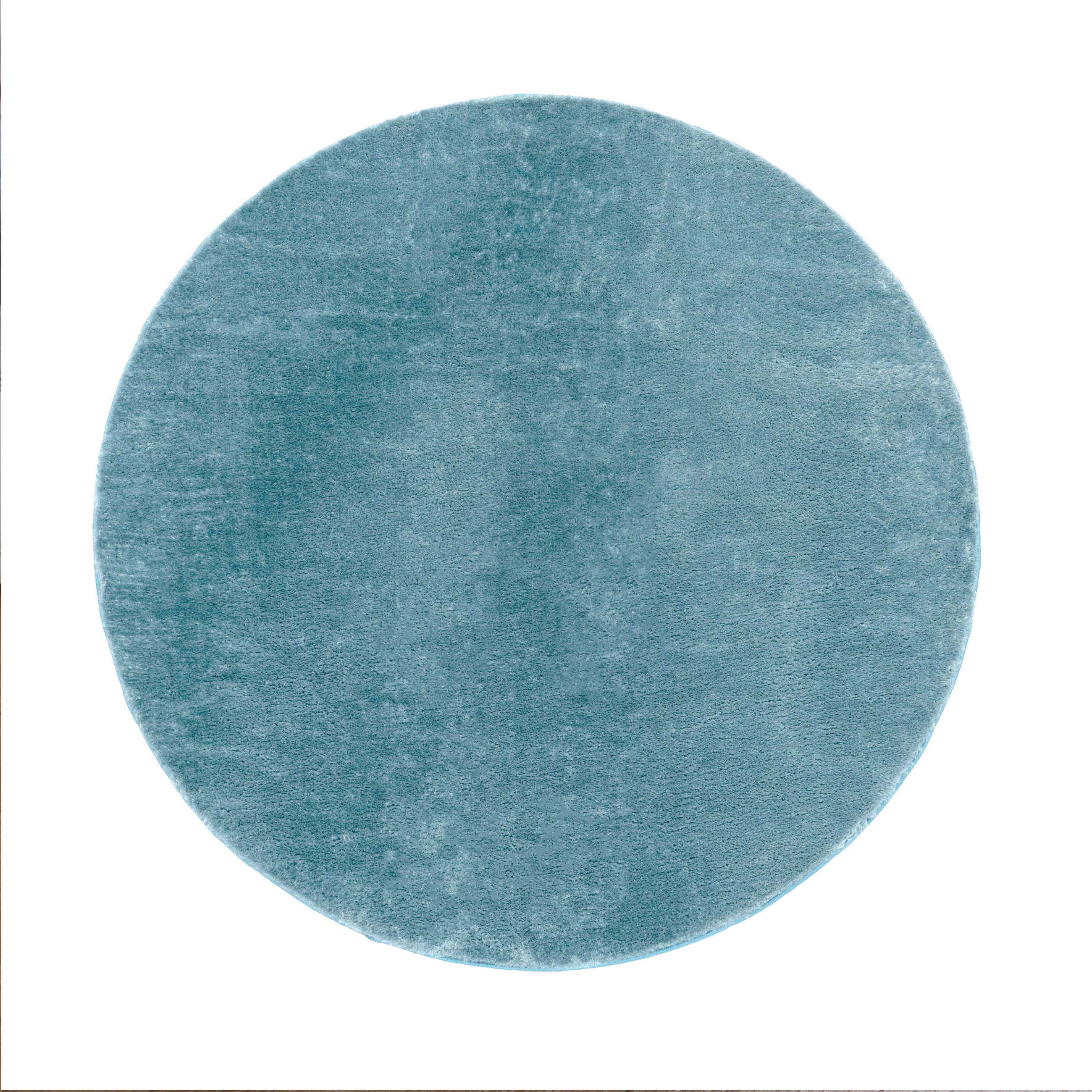 KURZFLORTEPPICH 80/80 cm Cadiz 630 - Türkis, Textil (80/80cm) - Paco Home