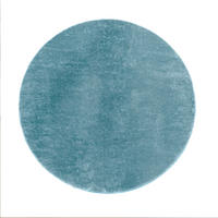 KURZFLORTEPPICH 80/80 cm Cadiz 630 - Türkis, Textil (80/80cm) - Paco Home