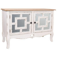 BUFFET 83x36x57 cm - Weiß, Holz (83/56.5/36cm) - Wanderlust
