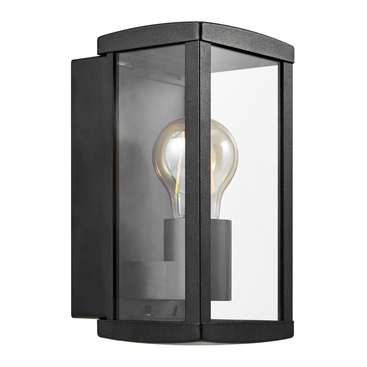WANDLEUCHTE Luchy - Schwarz - 11/22.7 cm - Schwarz, Metall (11/22.7/22.7cm) - Nordlux