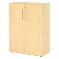AKTENSCHRANK - 3 Ordnerhöhen 42/80/110 cm in Ahornfarben - Ahornfarben, Holzwerkstoff (80/110/42cm) - bümö