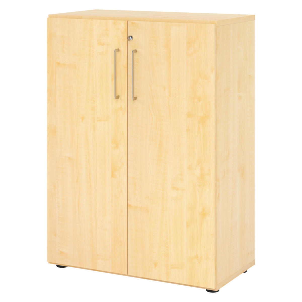 AKTENSCHRANK - 3 Ordnerhöhen 42/80/110 cm in Ahornfarben - Ahornfarben, Holzwerkstoff (80/110/42cm) - bümö