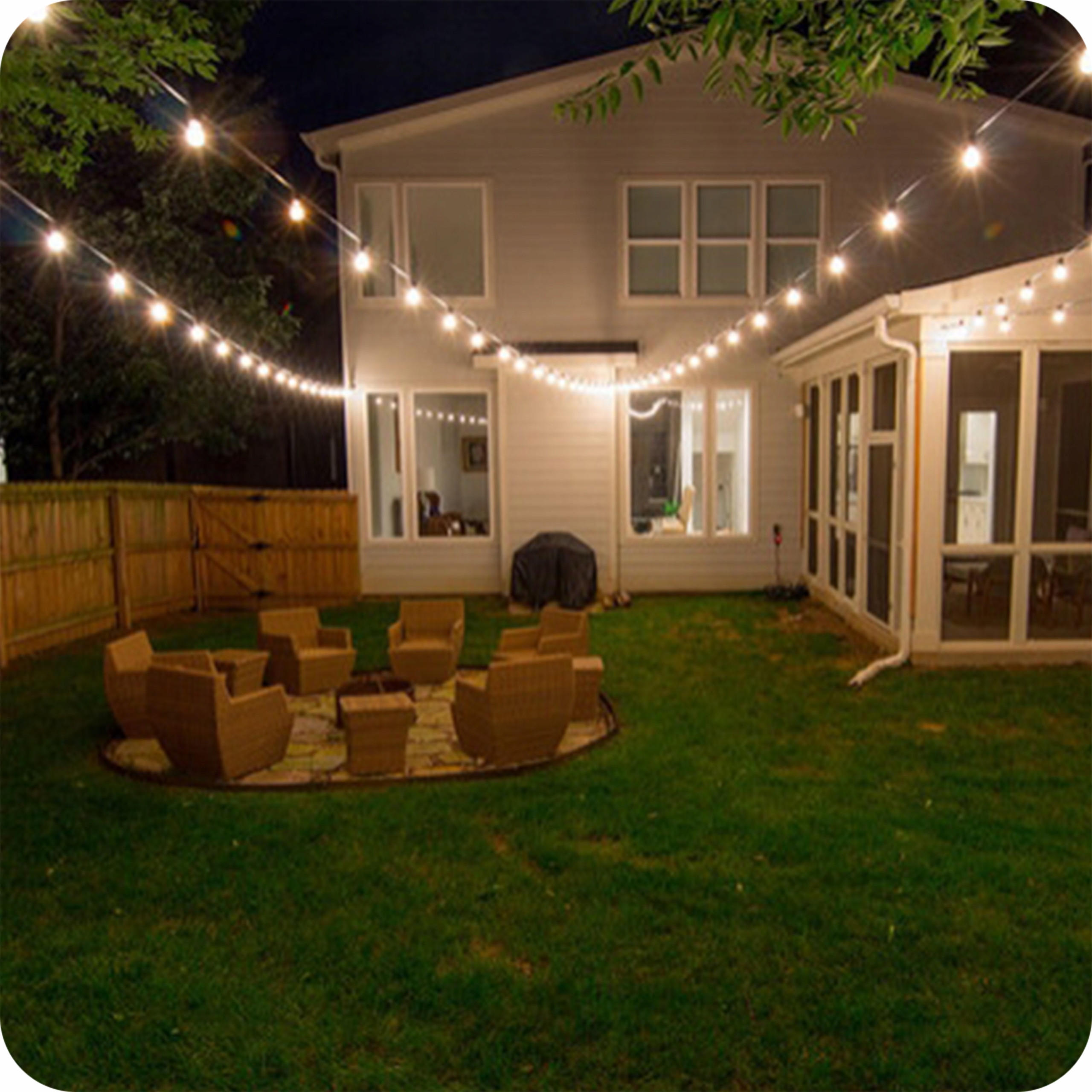 SOLAR-LICHTERKETTE Outdoor LED Gartenbeleuchtung 7m - Schwarz, Kunststoff (700/10/10cm) - KRUMAD
