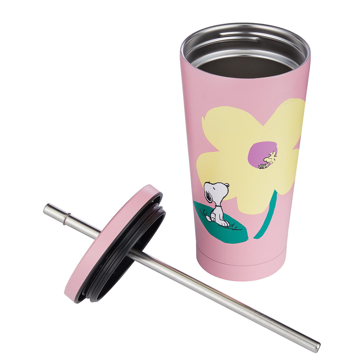 TRINKBECHER Peanuts - Violett, Metall (0.5L) - Butlers