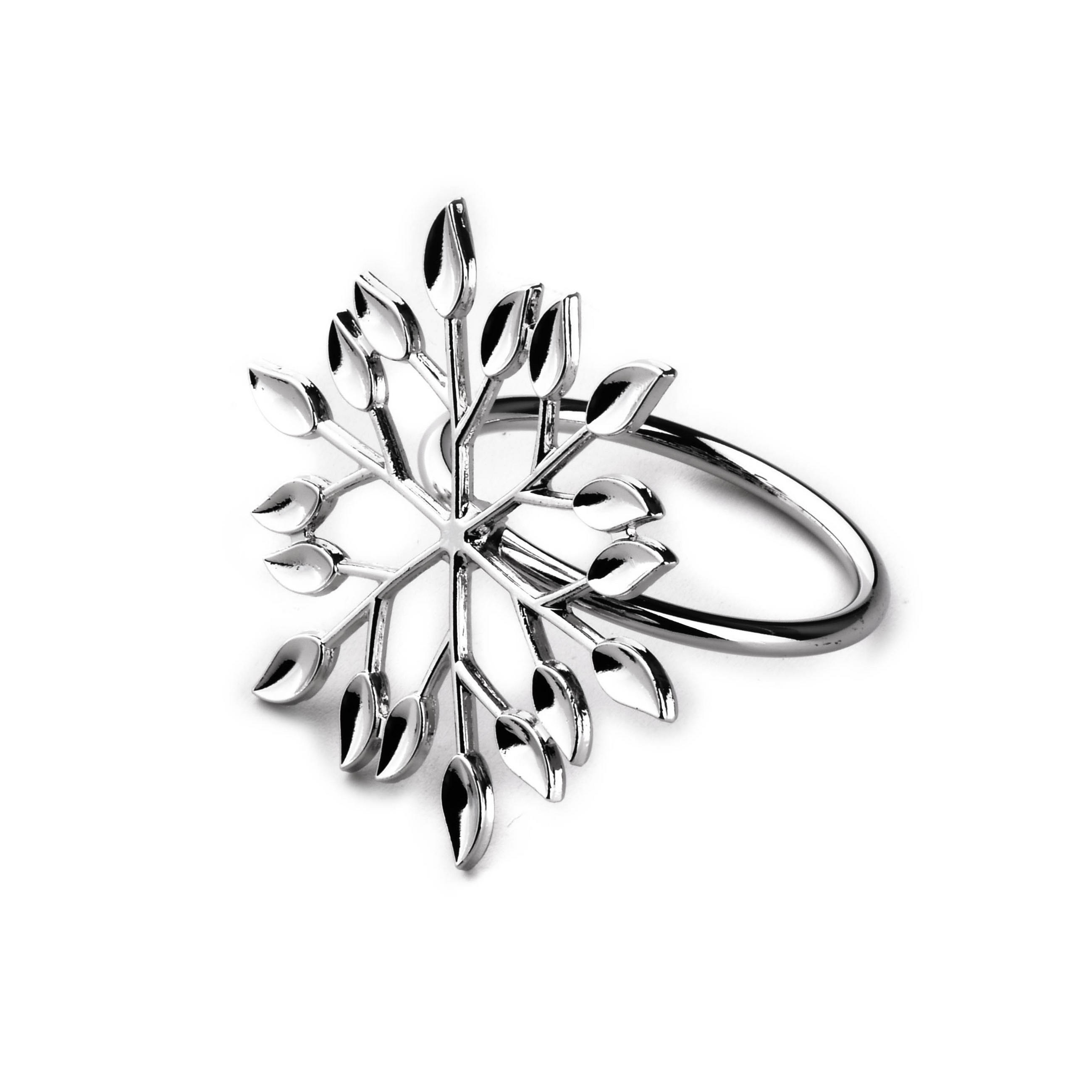 SERVIETTENHALTER Adrianne Silber 8.5/9/4.5 cm Metall - Silberfarben, Metall (9/8.5cm) - Mondex