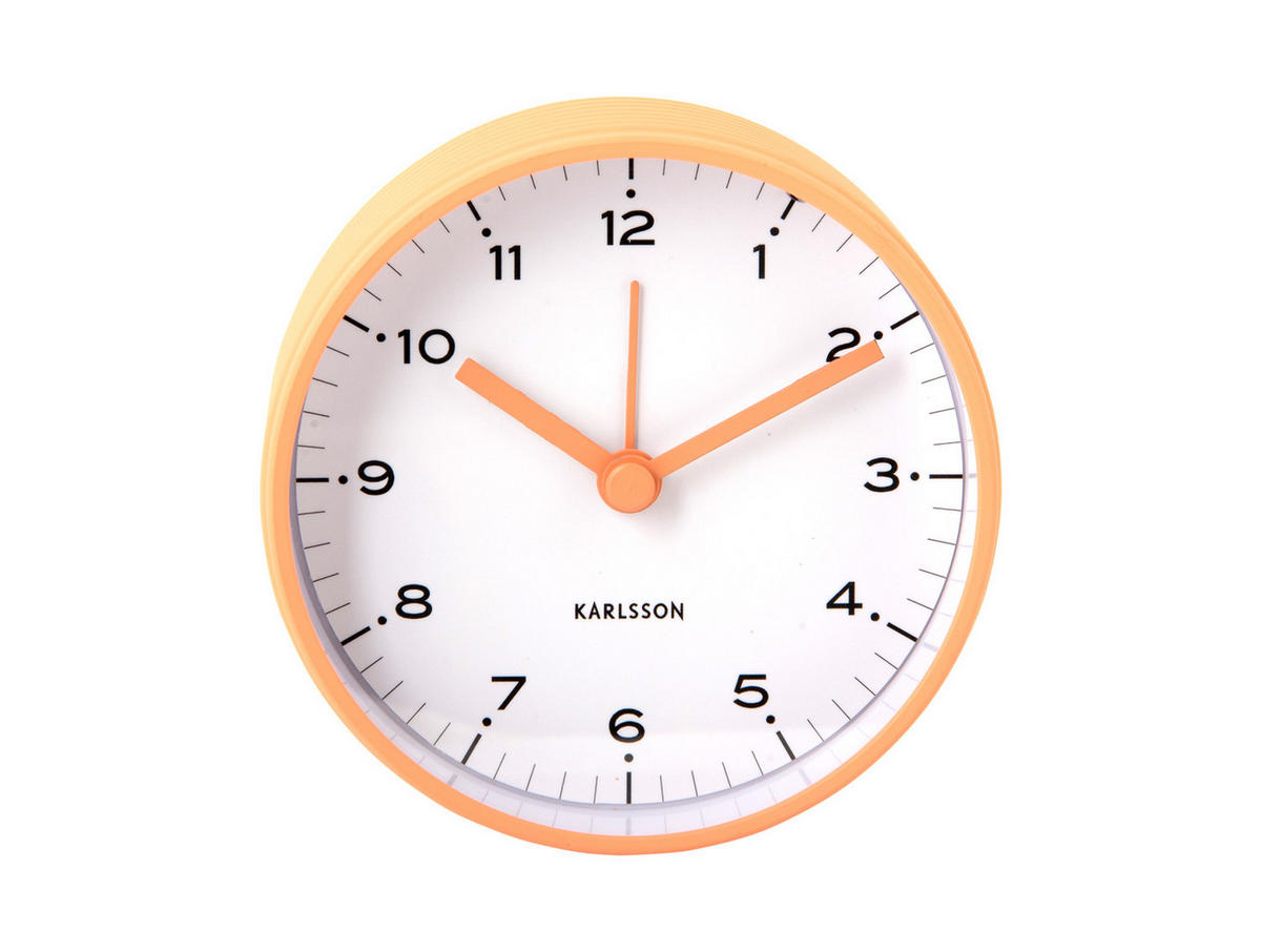 WECKER Circus Rings 9/9/1 cm - Orange, Metall (9/1/9cm) - Karlsson