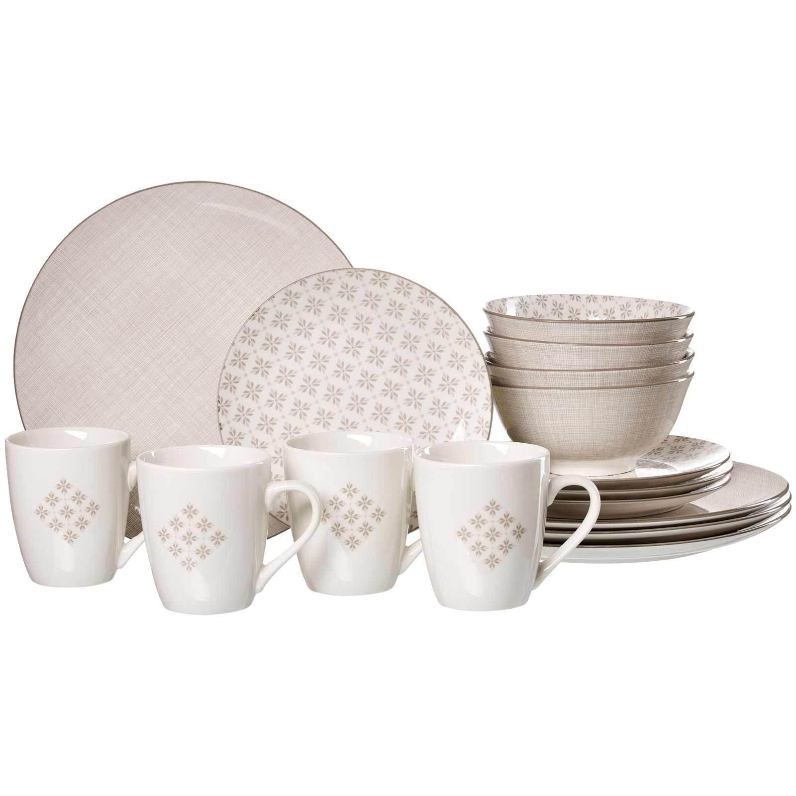 KOMBISET Della creme 16er Set - Creme, Keramik (1/1/1cm) - Ritzenhoff Breker