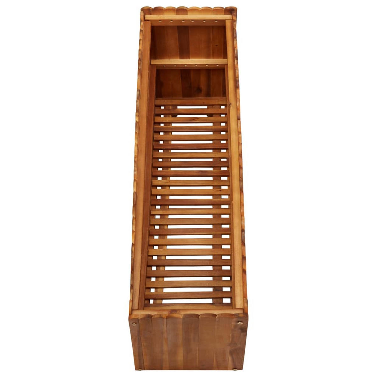 HOCHBEET aus Holz JONA 100x30x50 cm Akazienholz - Braun, Holz (100/50/30cm) - DELUKE